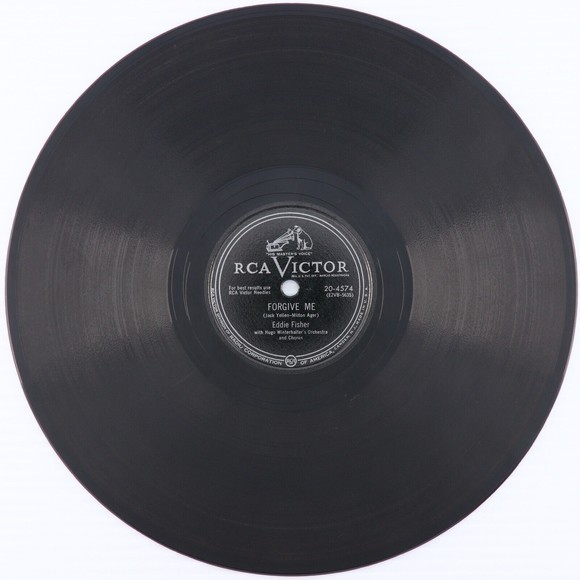 Eddie Fisher That's The Chance You Take/Forgive Me 1952 78 rpm Record 20-4574 - Picture 4 of 11